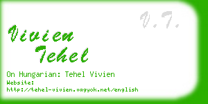 vivien tehel business card